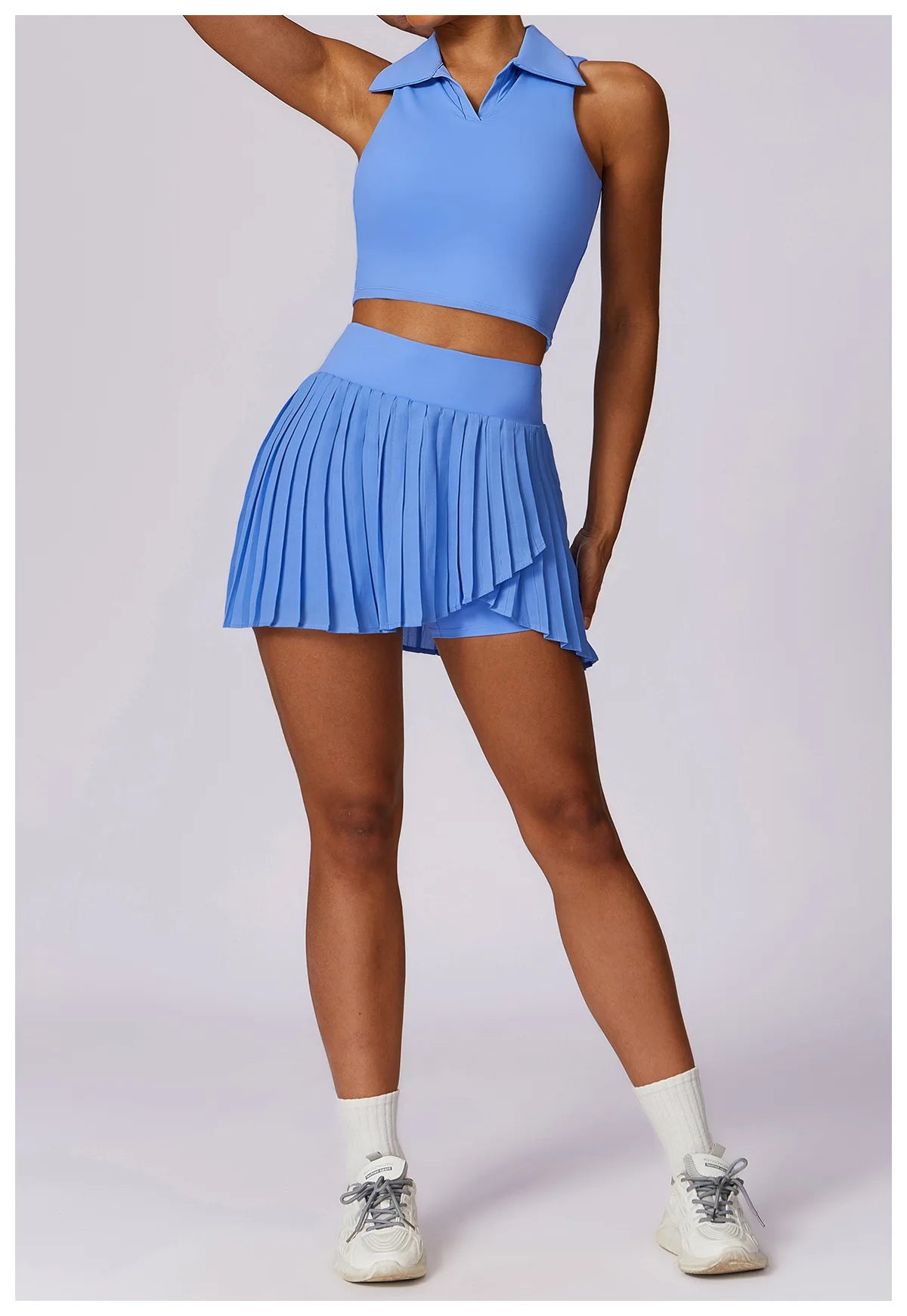 Tracksuit Yoga Sports Bra Sports Short Skirt Workout