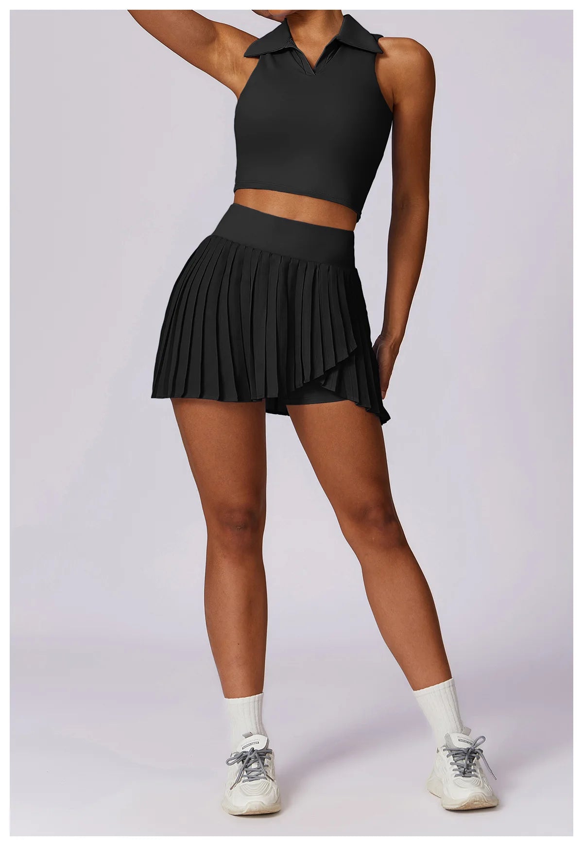 Tracksuit Yoga Sports Bra Sports Short Skirt Workout